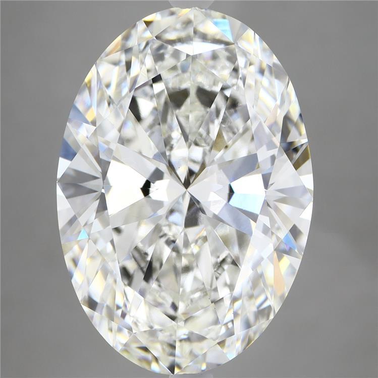 10.09ct Oval F VVS2 Lab Created Diamond