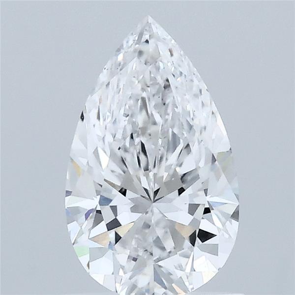 1ct Pear D VS2 Lab Created Diamond