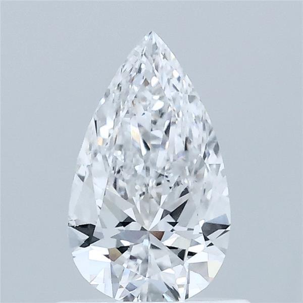 0.7ct Pear D VS1 Lab Created Diamond