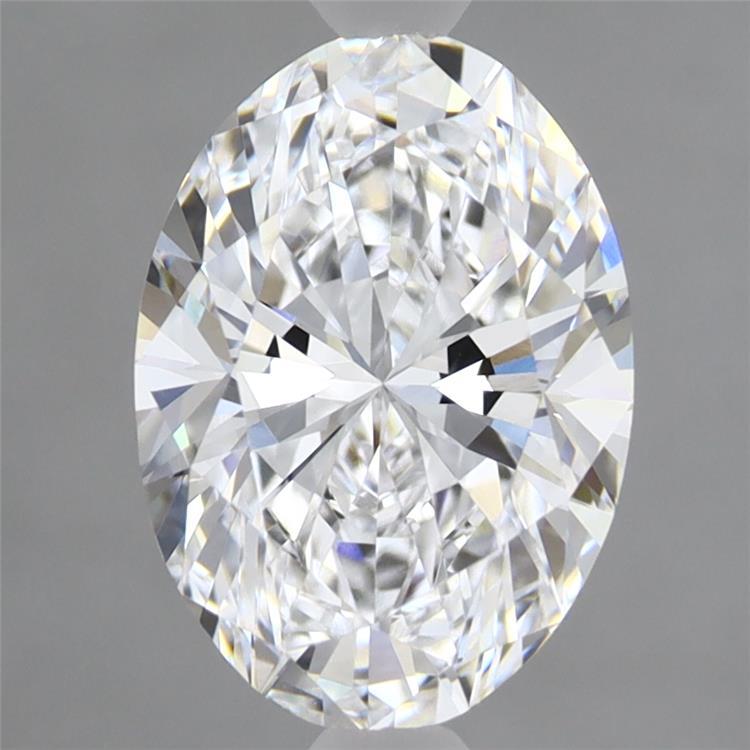 2.09ct Oval D VVS2 Lab Created Diamond