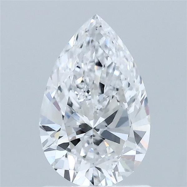1ct Pear D VVS2 Lab Created Diamond