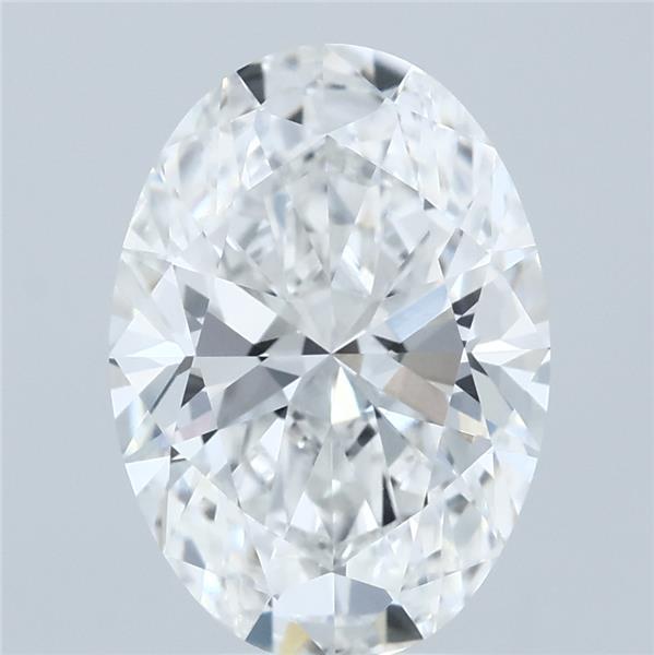 3.05ct Oval E VVS1 Lab Created Diamond