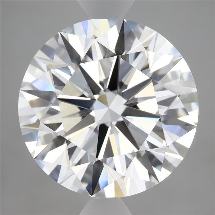 6.21ct Round F VVS2 Lab Created Diamond