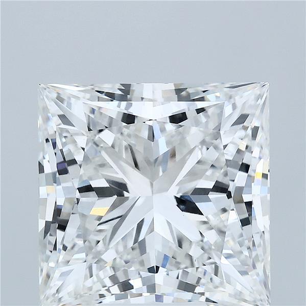 8.05ct Princess F VS1 Lab Created Diamond