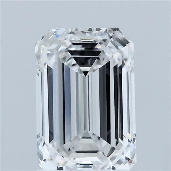 1.59ct Emerald E VVS2 Lab Created Diamond