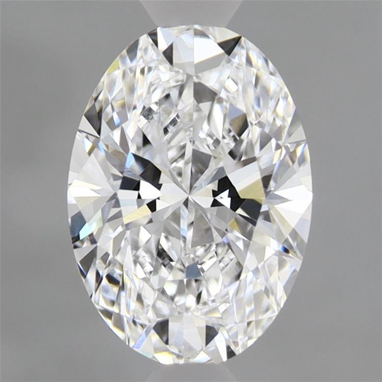 1.55ct Oval D VVS2 Lab Created Diamond