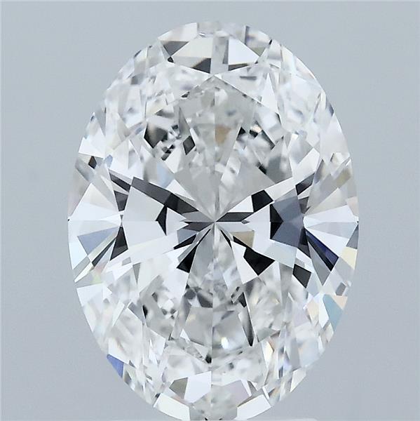 3.01ct Oval E VVS2 Lab Created Diamond