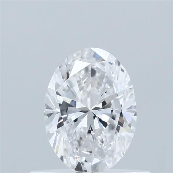 0.53ct Oval D VVS2 Lab Created Diamond