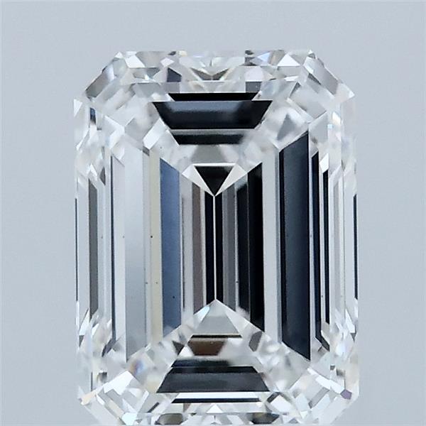 2.03ct Emerald D VS1 Lab Created Diamond