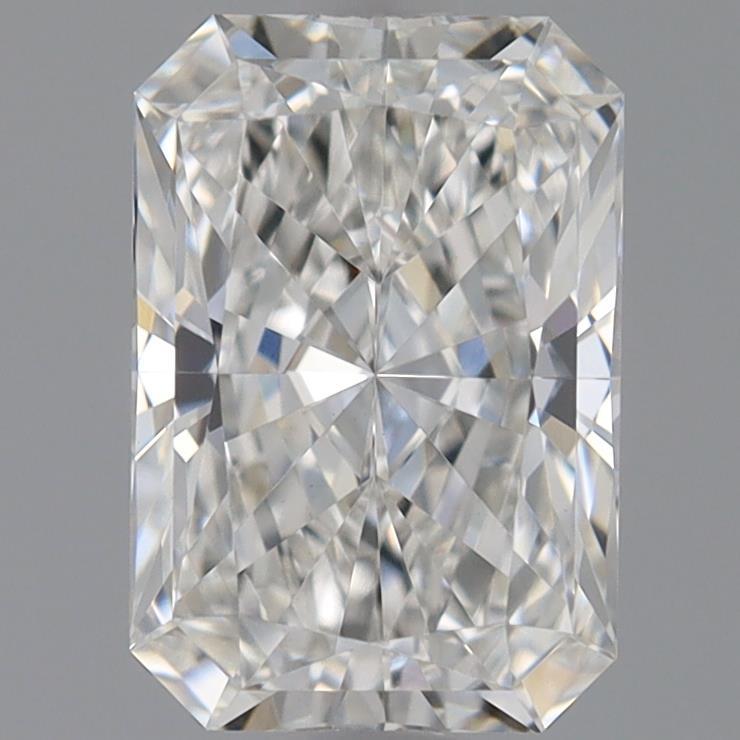 0.94ct Radiant F VVS2 Lab Created Diamond