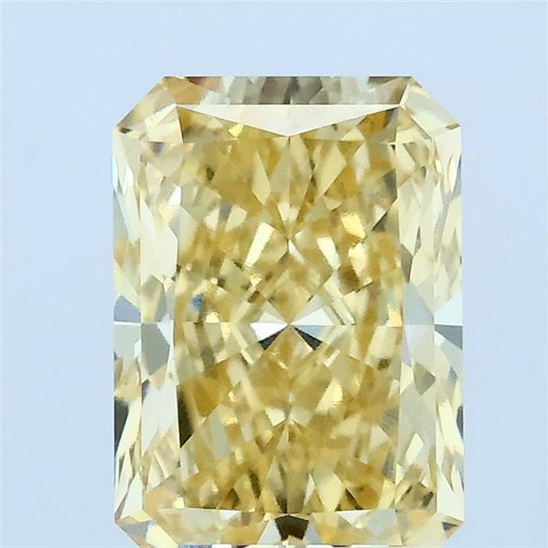 2.03ct Radiant FANCY INTENSE YELLOW VVS2 Lab Created Diamond