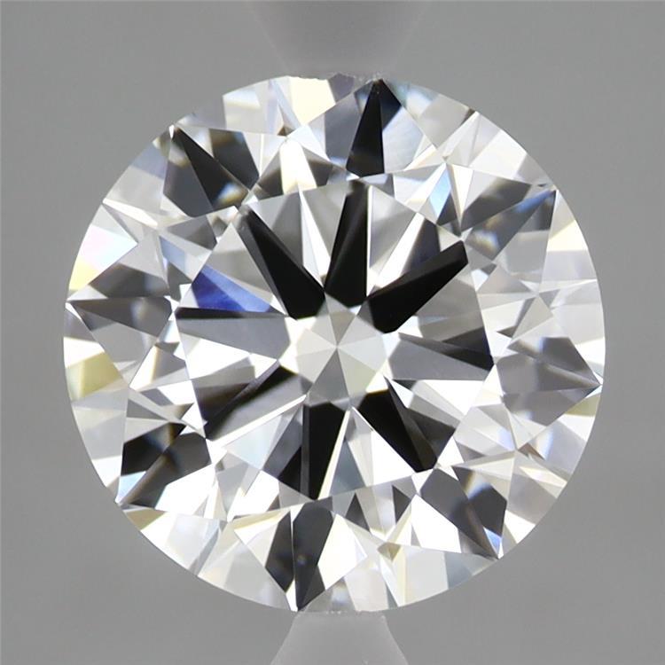 2.92ct Round F VVS2 Lab Created Diamond