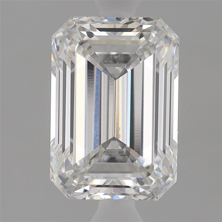 2.03ct Emerald E VVS2 Lab Created Diamond