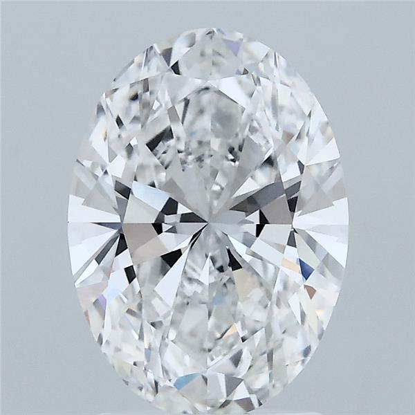 2.08ct Oval E VVS2 Lab Created Diamond