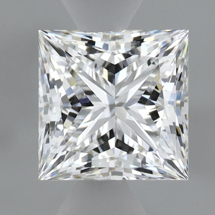 1.55ct Princess E VVS2 Lab Created Diamond