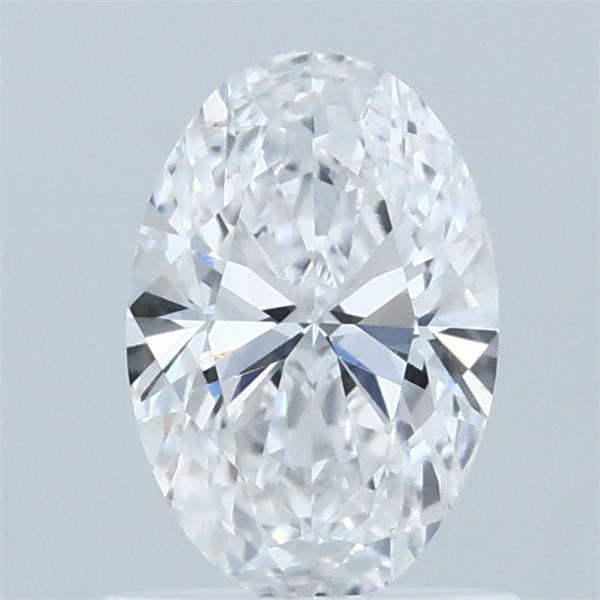 0.83ct Oval D VVS2 Lab Created Diamond