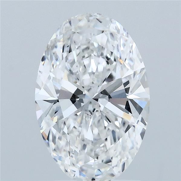 2.06ct Oval E VVS2 Lab Created Diamond