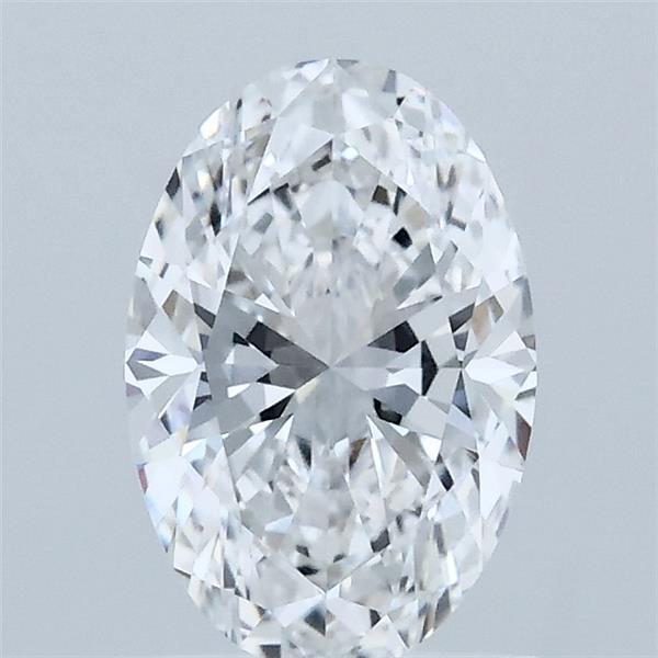 1.08ct Oval D VVS2 Lab Created Diamond