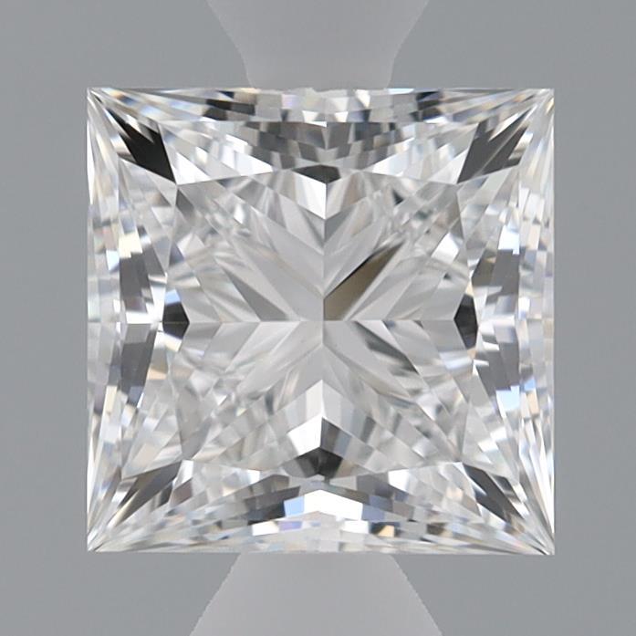0.98ct Princess E VVS2 Lab Created Diamond