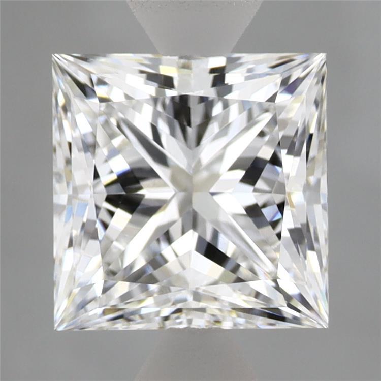 3.01ct Princess D VVS2 Lab Created Diamond