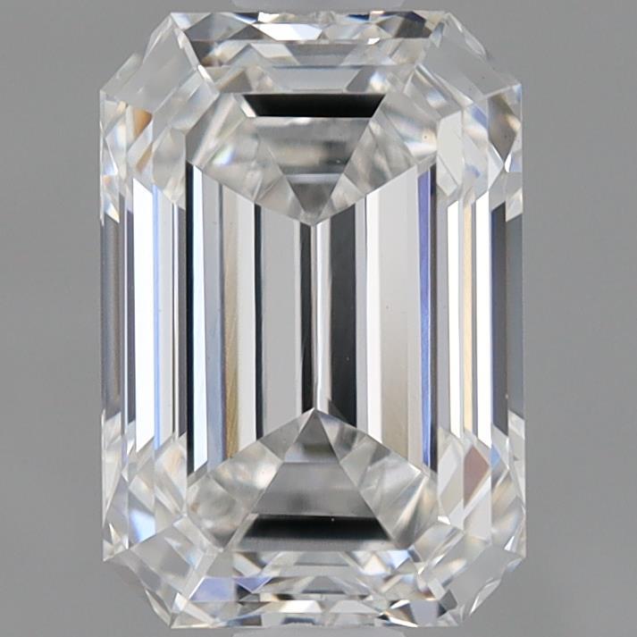 0.98ct Emerald E VVS2 Lab Created Diamond