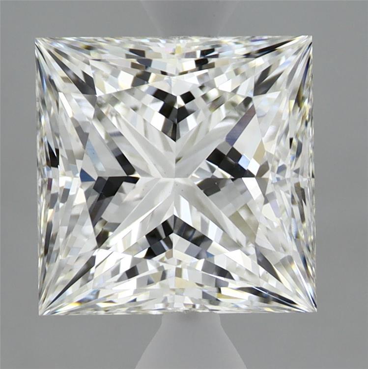 3.24ct Princess F VS1 Lab Created Diamond
