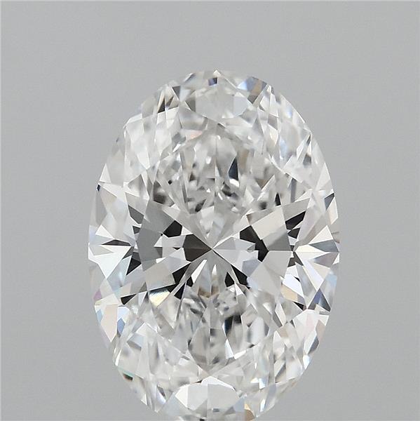3.09ct Oval E VVS1 Lab Created Diamond