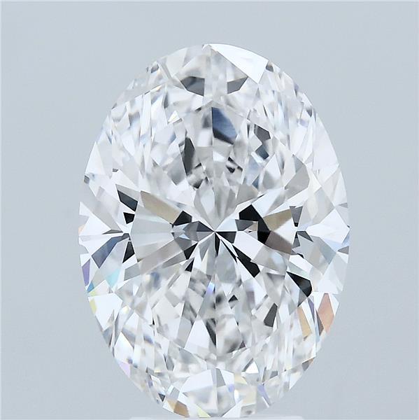 4.51ct Oval E VVS2 Lab Created Diamond