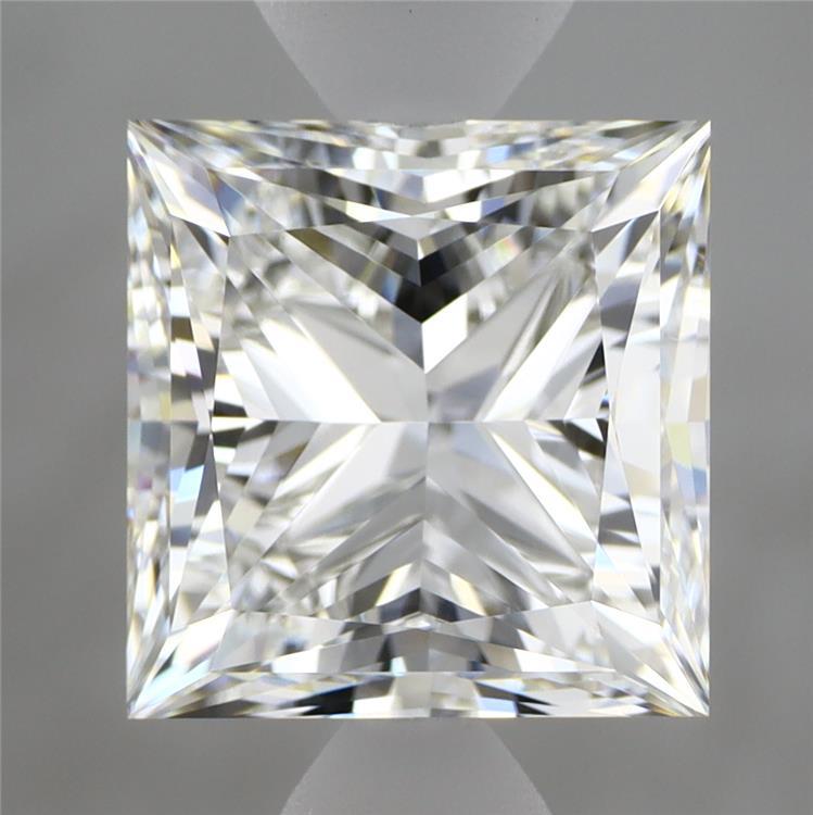 3.51ct Princess F VVS2 Lab Created Diamond