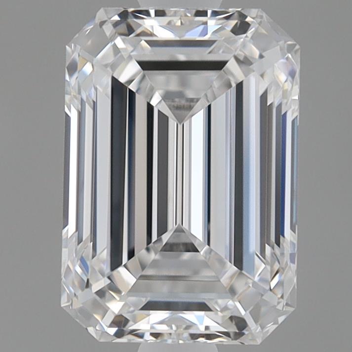 0.98ct Emerald D VVS2 Lab Created Diamond