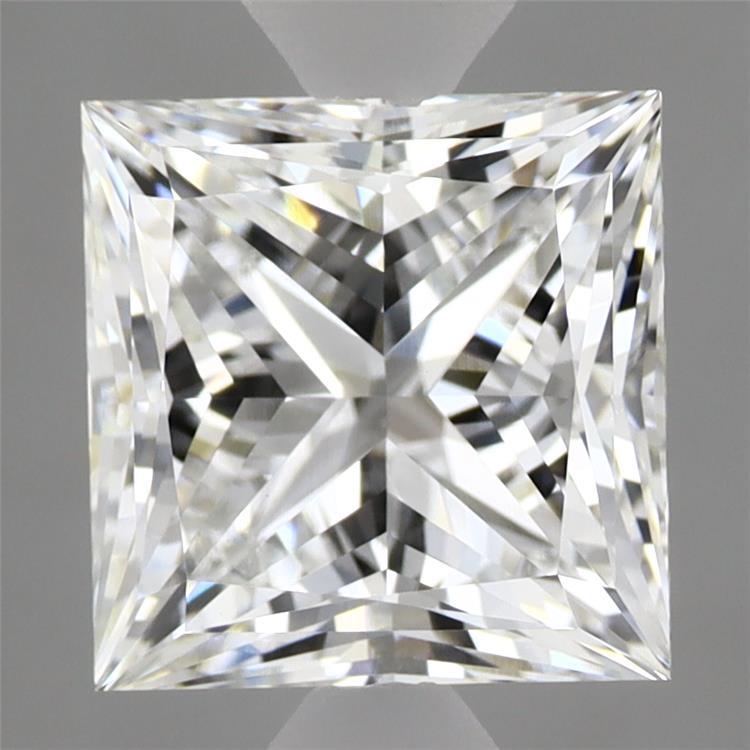 2.99ct Princess E VVS2 Lab Created Diamond