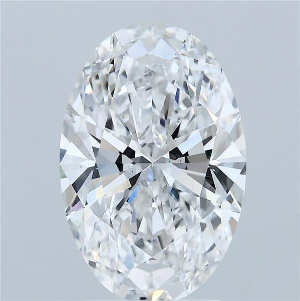 3.1ct Oval E VS2 Lab Created Diamond