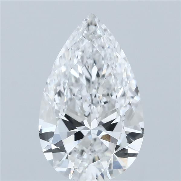2.5ct Pear E VS1 Lab Created Diamond