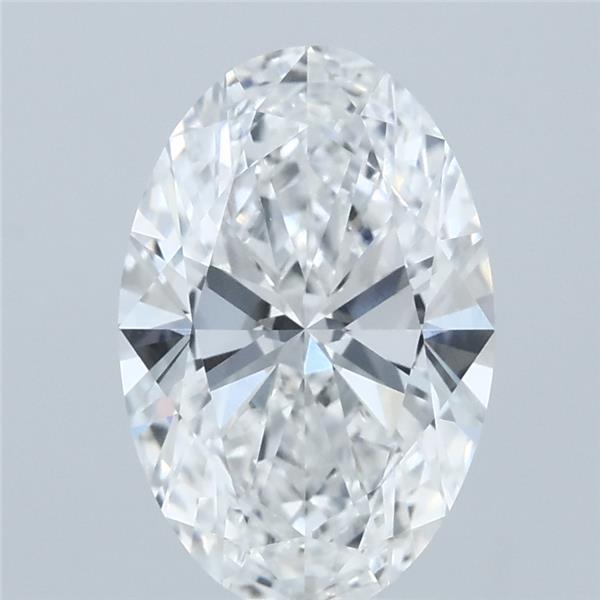 2ct Oval E VVS1 Lab Created Diamond