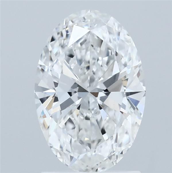 1.57ct Oval E VVS1 Lab Created Diamond