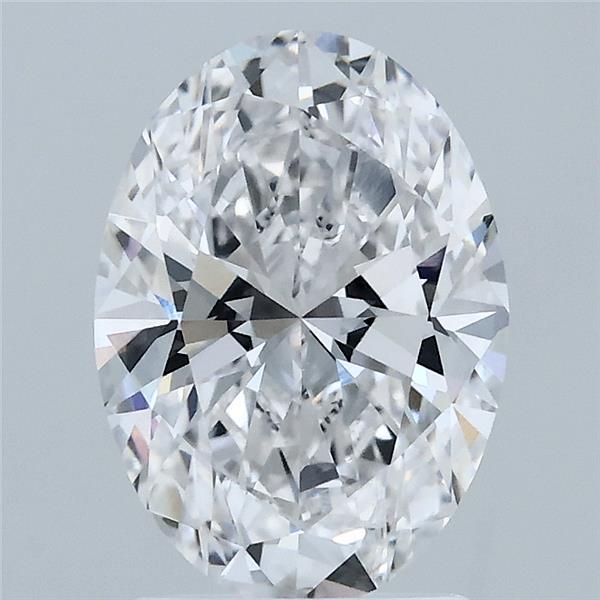 2.06ct Oval E VVS2 Lab Created Diamond