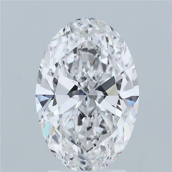 2.74ct Oval E VVS2 Lab Created Diamond