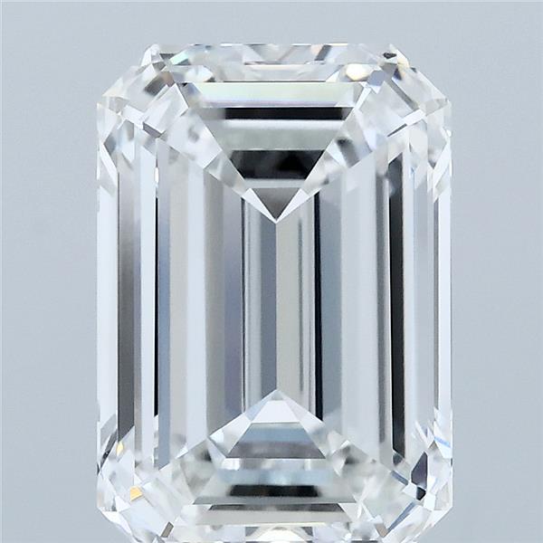 4.03ct Emerald E VVS2 Lab Created Diamond