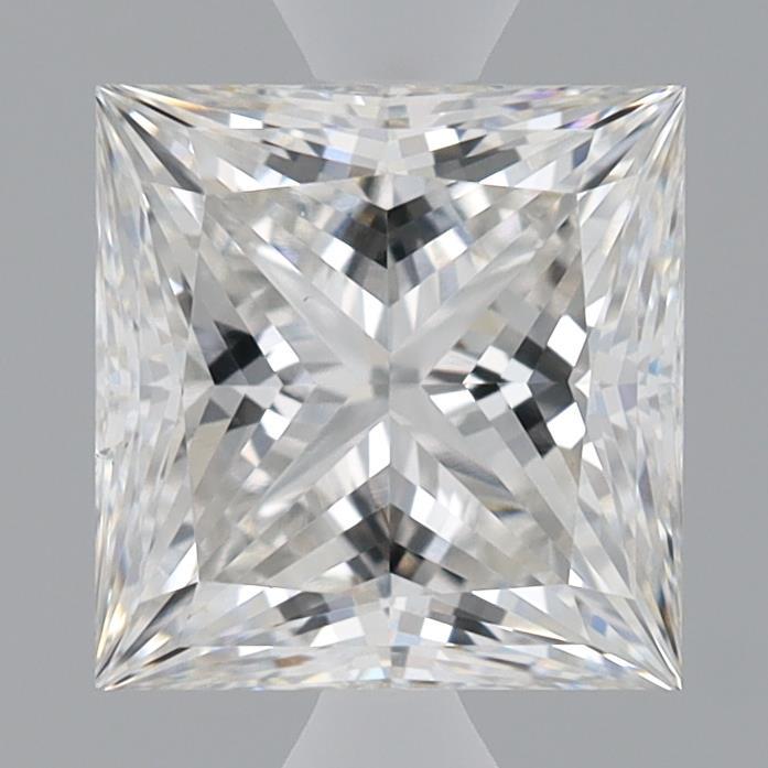 1.91ct Princess F VS1 Lab Created Diamond