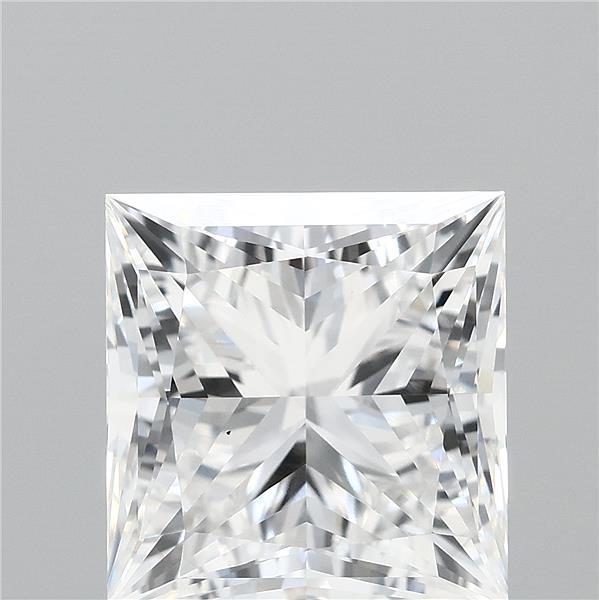 3.17ct Princess E VS1 Lab Created Diamond