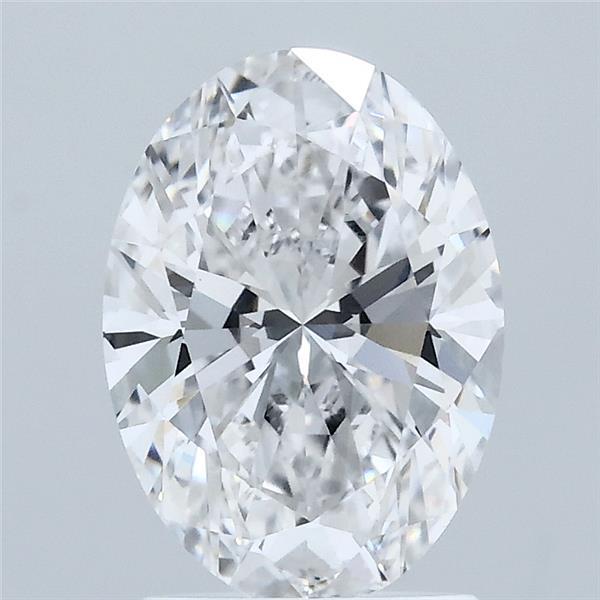 2ct Oval E VS1 Lab Created Diamond