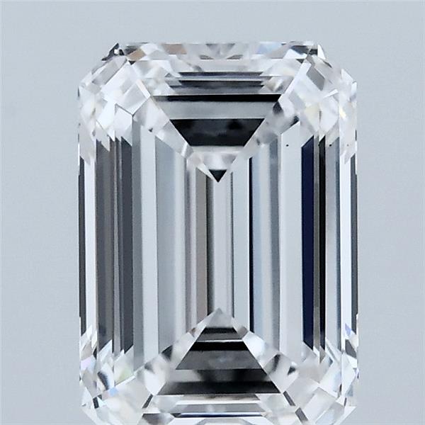 2.1ct Emerald D VS1 Lab Created Diamond