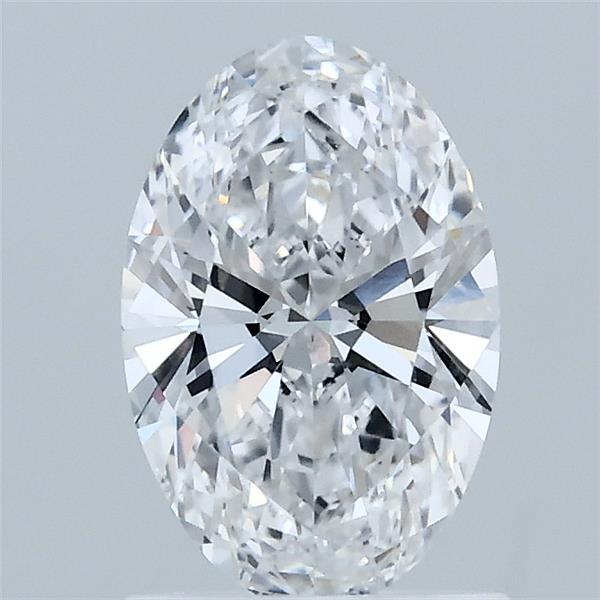 1.1ct Oval D VVS2 Lab Created Diamond