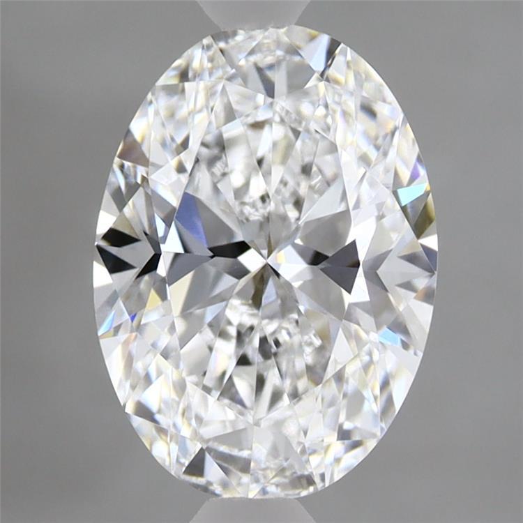 2.03ct Oval D VVS2 Lab Created Diamond
