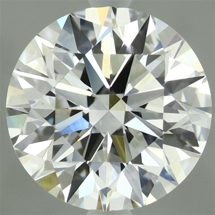 2.86ct Round E VVS2 Lab Created Diamond