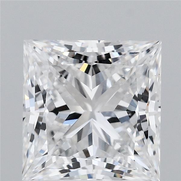 3.18ct Princess D VS1 Lab Created Diamond