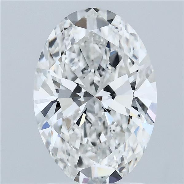 2.08ct Oval E VVS1 Lab Created Diamond