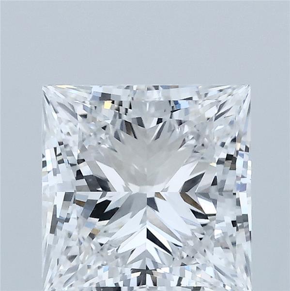 2.53ct Princess D VVS2 Lab Created Diamond