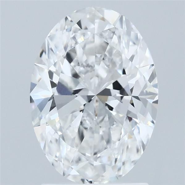 2.01ct Oval E VVS2 Lab Created Diamond