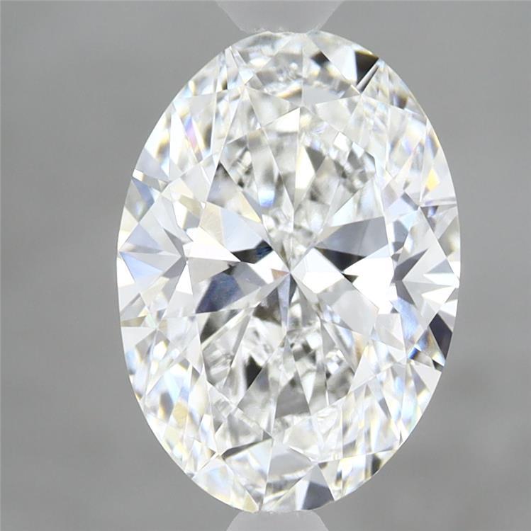2.52ct Oval E VVS2 Lab Created Diamond